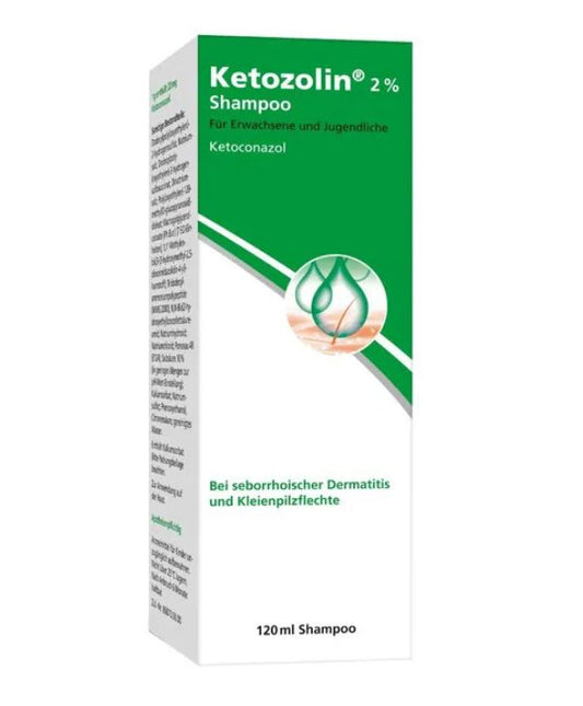 Champú KETOZOLIN 2% 120 ml